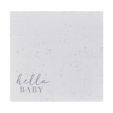 Hello Baby Neutral Baby Shower Napkins 16pk - The Party Room